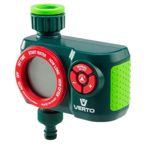 Timer elettronico programmabile Verto per irrigazione giardinaggio verde