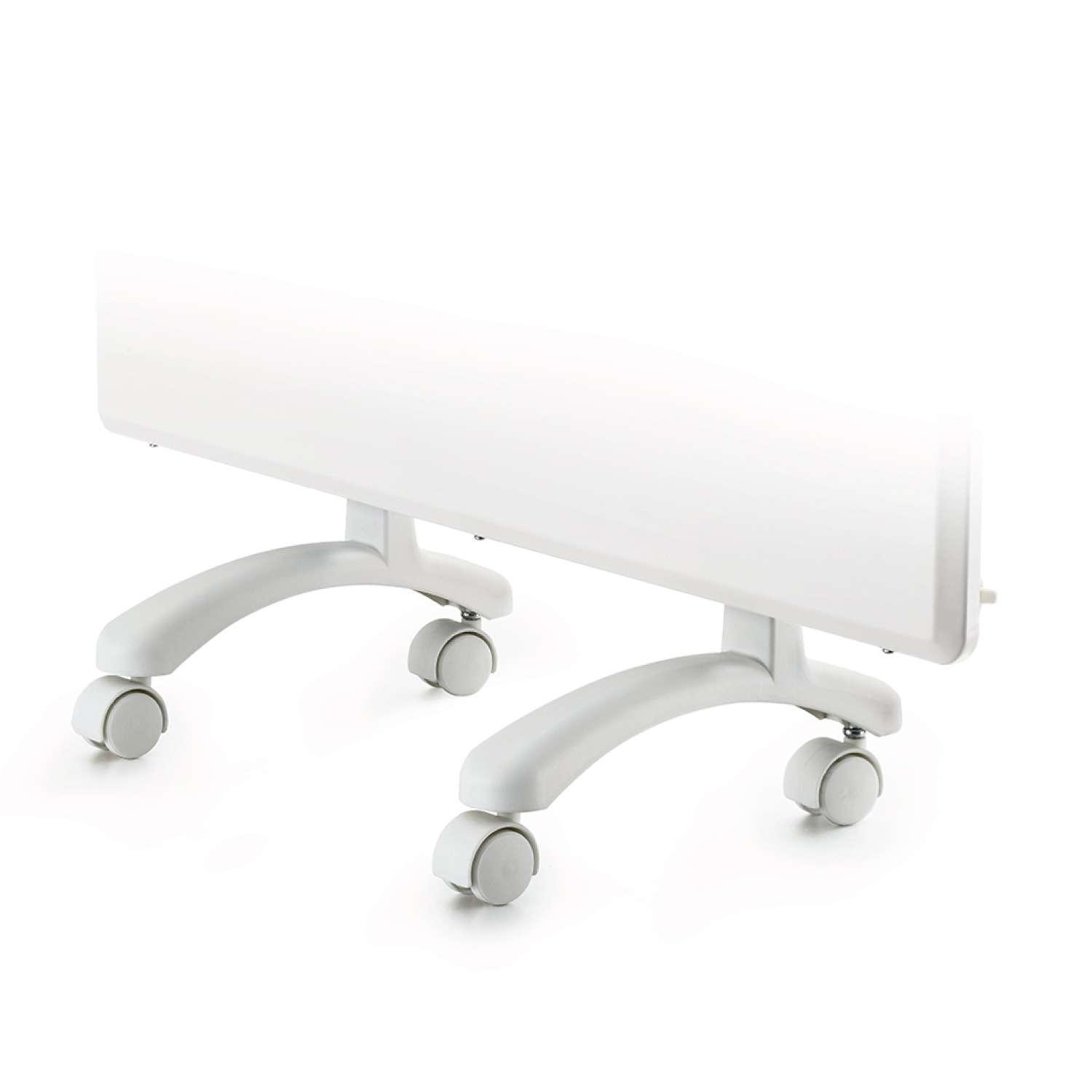 basamento con ruote per radiatore elettrico compatibile serie Norveg NOBO colore bianco
