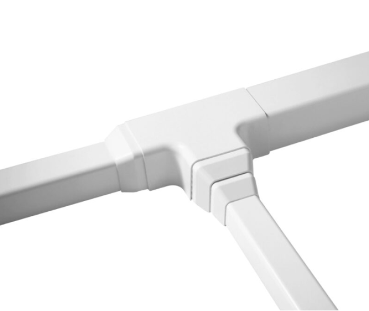 riduzione canalina split avorio 110x80 mm per condizionatori GIA SrL accessorio installazione impianti climatizzazione