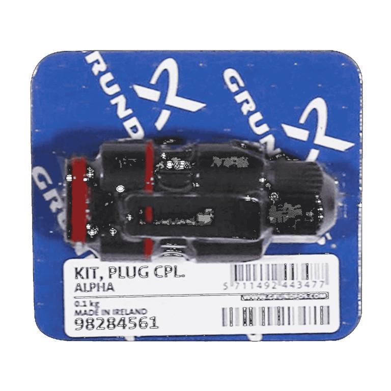 kit plug originale completo per circolatori Alpha Grundfos ricambio confezionato