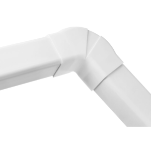 Curva piana regolabile canalina condizionamento 60x45 avorio  cr split 1101-2306-01