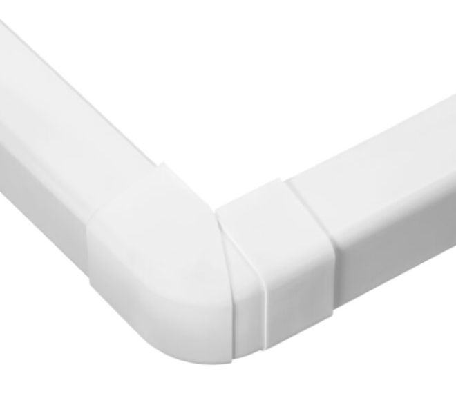 angolo esterno regolabile per canalina 60x45 avorio installazione sistemi split GIA