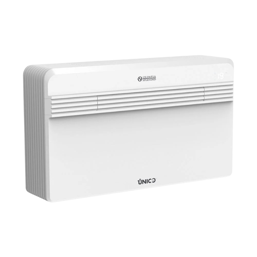 climatizzatore aria aria olimpi splend installato a parete ambiente domestico design moderno
