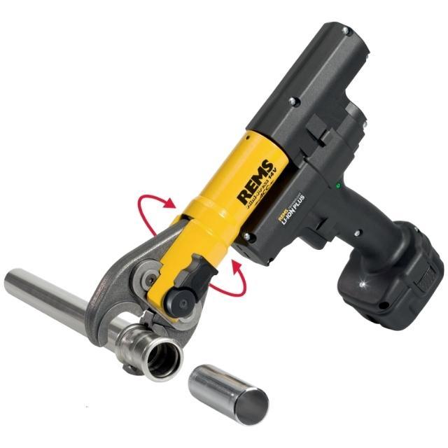 pressatrice radiale a batteria REMS Mini Press 14V per raccordi pressfitting