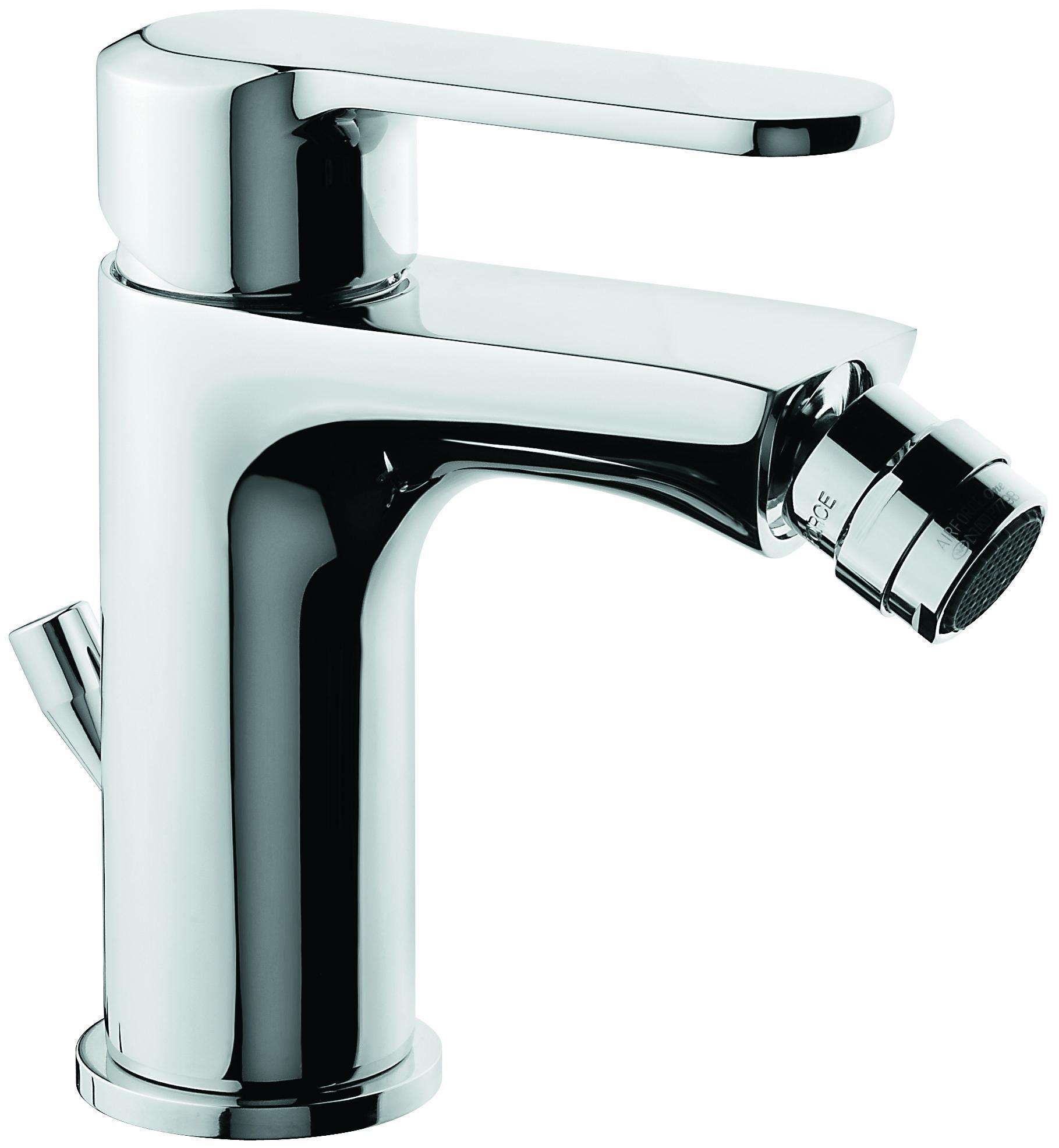 miscelatore bidet cromato Emmevi modello Nefer vista frontale