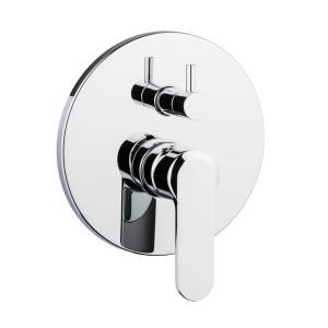 Miscelatore doccia incasso 2 vie ceramico cromato  cr77019cer