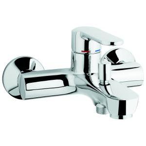 Miscelatore vasca esterno monocomando ottone cromo  nefer cr77031