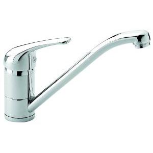 Miscelatore lavello monocomando ottone finitura granito avena   grav9007