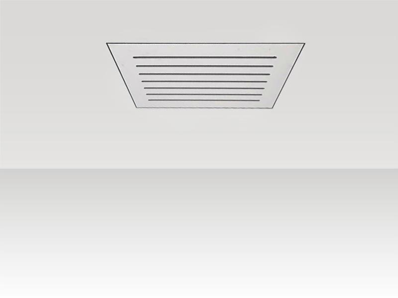 installazione griglia ripresa a scomparsa a soffitto cartongesso air control filtro antipolvere magnetico