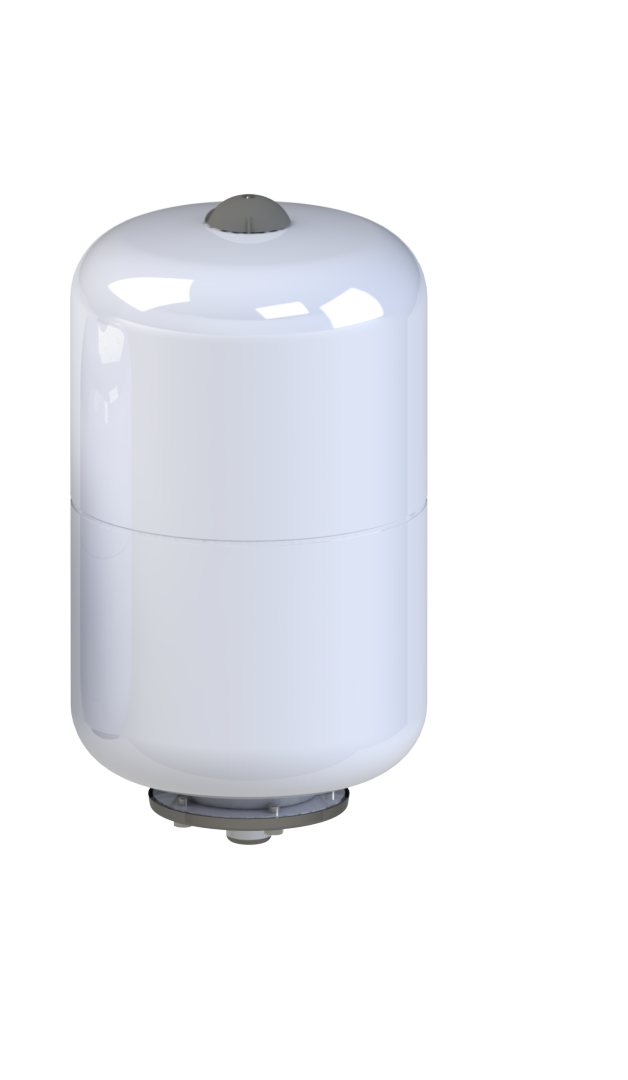 vaso di espansione a membrana verticale 24 litri Cimm per impianti idrosanitari
