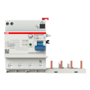 Blocco differenziale 4p type b 300ma 25a ip2x dda200  b273212
