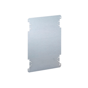Piastra fondo acciaio zincato 365x242mm quadri vtr  pf vtr 02 b04671