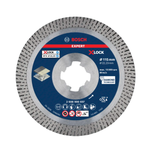 Disco diamantato x-lock 115mm ceramica  expert 2608900657