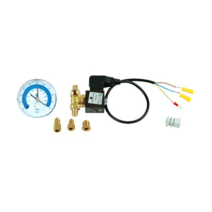 Kit elettrovalvola vacuometro sae attacco 1/4-3/8-5/16  k-evc 02090001