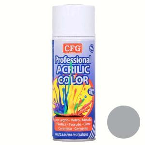 Smalto spray acrilico ral 9006 grigio alluminio 400ml  sp9006