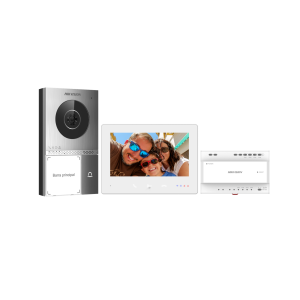 Kit videocitofono 2 fili hd 7 pollici 2mp ip65  ds-kis705ey 305305966