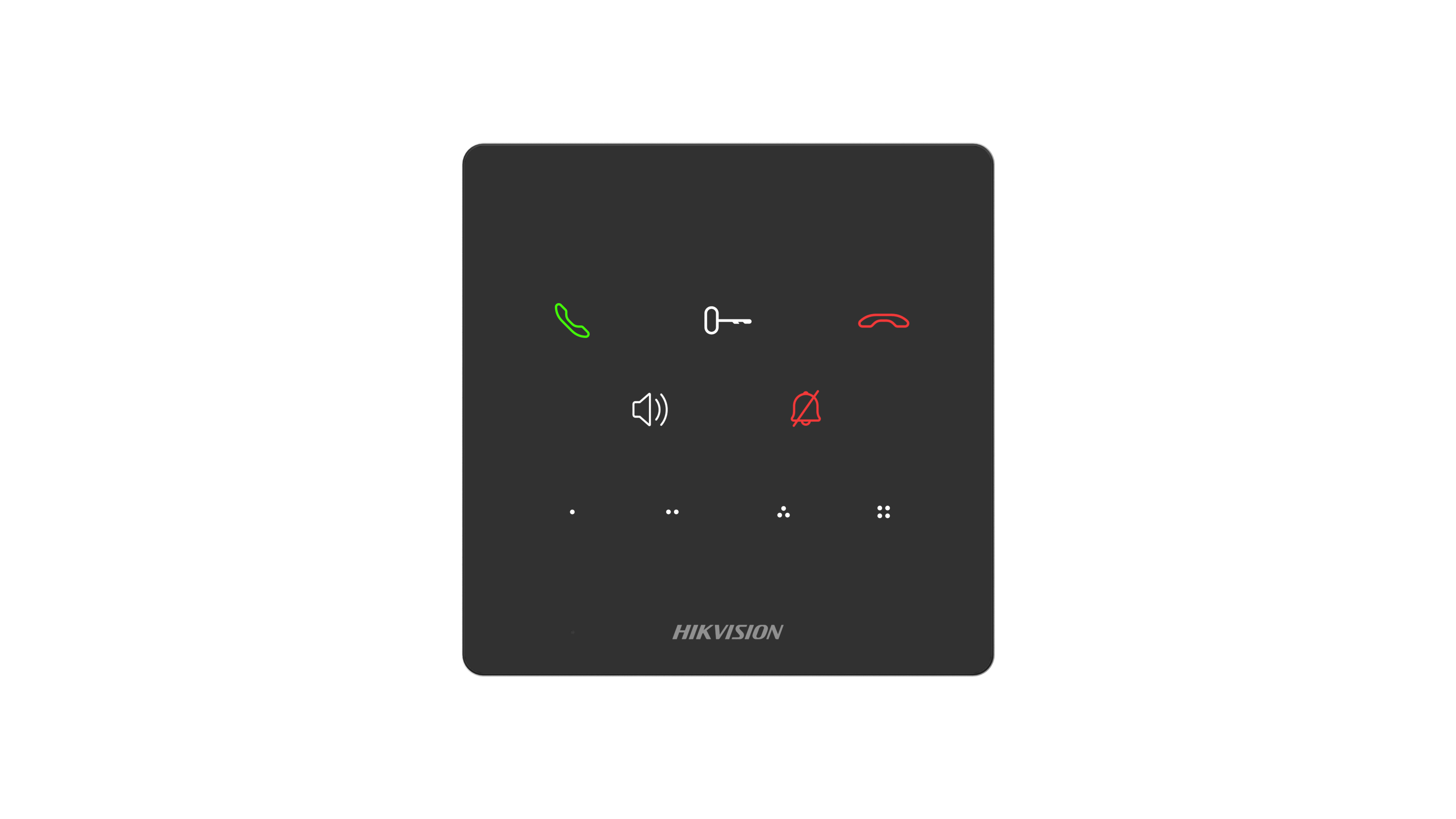 stazione audio interna hikvision ds kh7000ey e2 pannello comandi touch nero