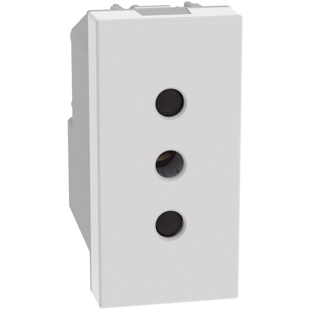 presa elettrica modulare 2P T 10A bianca BTicino per impianti civili