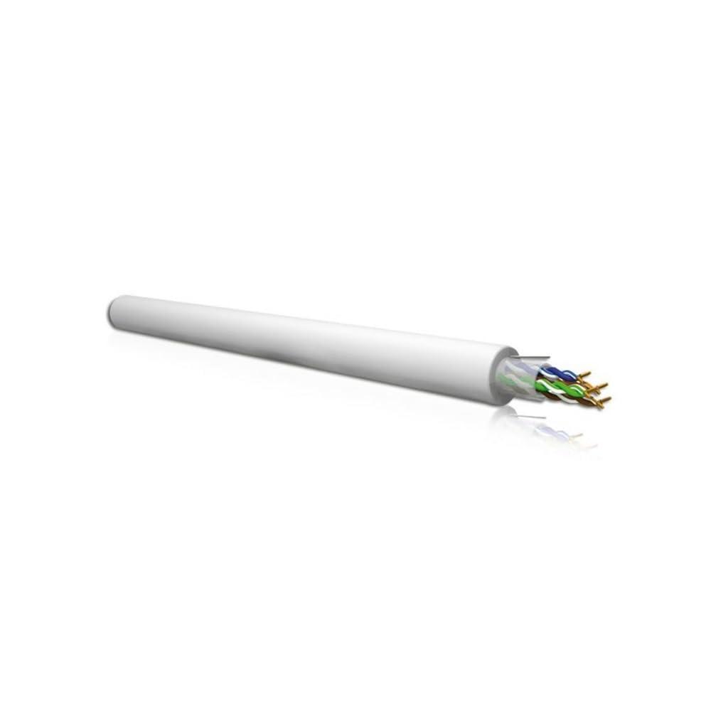 Dettaglio cavo Ethernet Cat5E UTP LSZH Hikvision bianco rame puro 305 metri