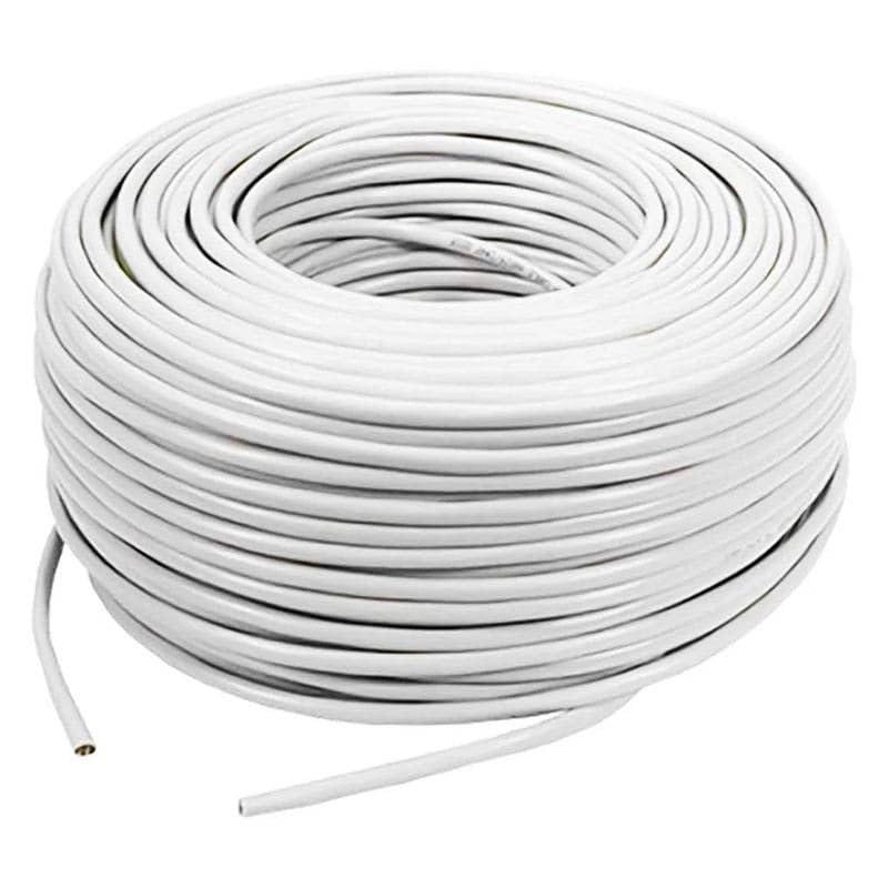 Bobina cavo di rete Cat5E UTP LSZH bianco Hikvision lunghezza 305 metri