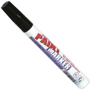 Pennarello permanente paint marker nero 10ml punta reversibile  j00121
