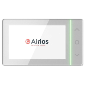 Pannello di controllo ventilazione smart wifi sensori co2 airios  tsmart