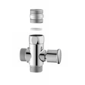 Deviatore universale doccia ottone cromato riduttore m/f  bliacc0057dv
