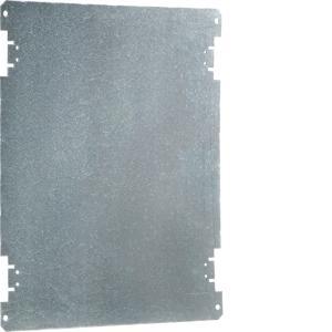 Piastra fondo acciaio zincato 240x199mm quadri hager pedro vtr 01 b04670