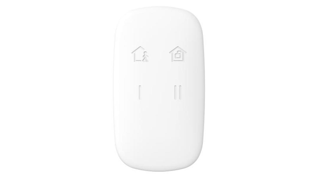 radiocomando wireless 4 tasti bianco controllo antifurto hikvision