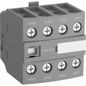 Blocco contatti ausiliari frontale 2na 2nc 690v  ca422e