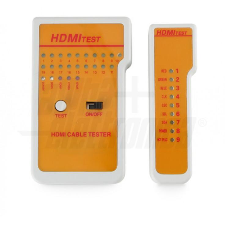Tester cavi HDMI Alpha Elettronica 94-110 continuita polarita cortocircuito LED