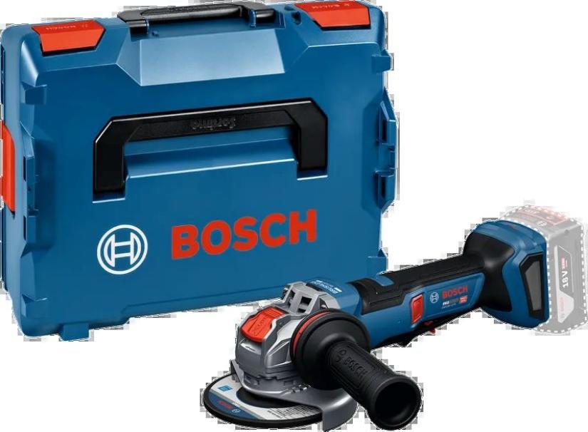 Smerigliatrice angolare Bosch GWX18V 11PS con valigetta professionale X LOCK 18V