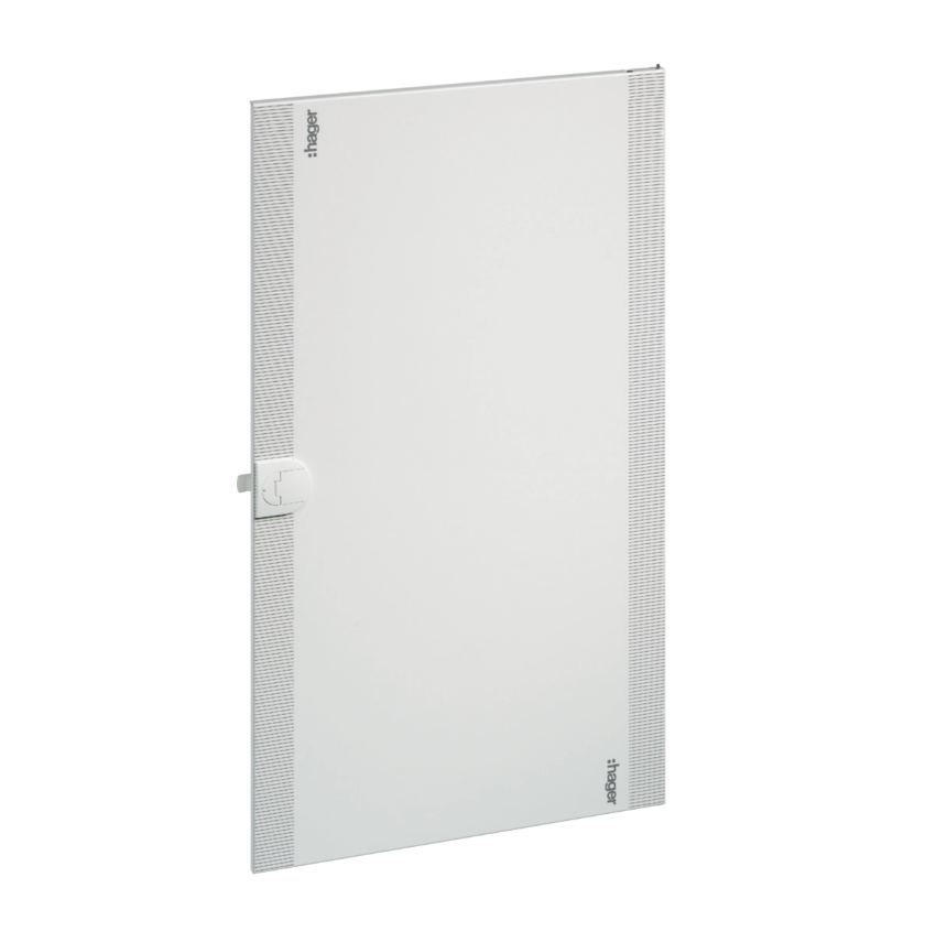 porta cieca bianca per quadro elettrico Hager 120 moduli VegaD in acciaio