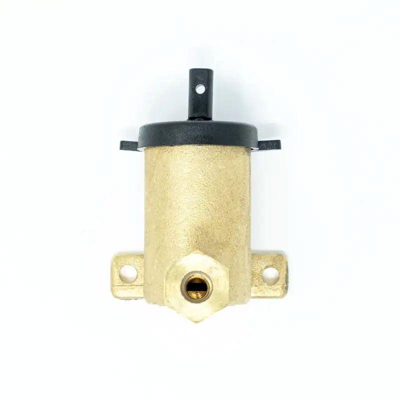 Kit cilindretto batteria in ottone Fonderie Brevetti CATIS vista laterale dettagliata