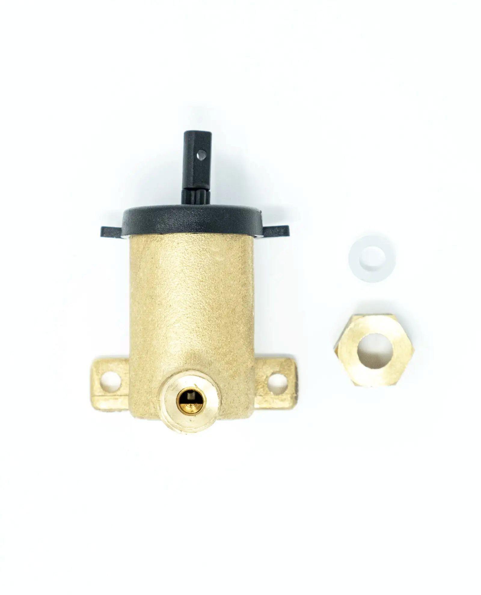 Cilindretto batteria Fonderie Brevetti CATIS vista frontale componente idraulico