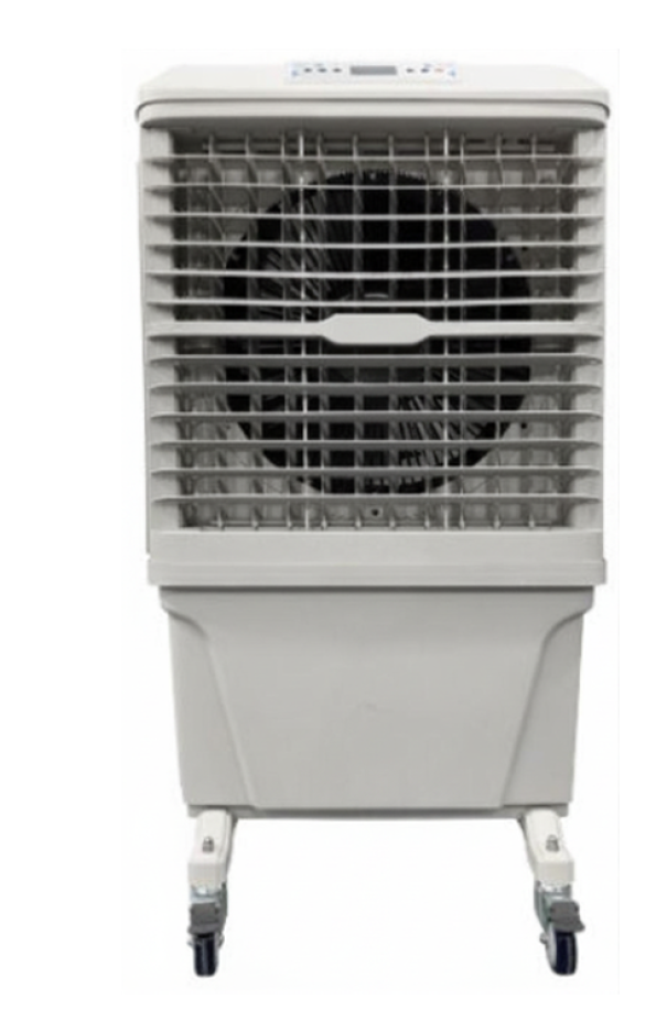 raffrescatore mobile industriale EVC portata 8000 mc aria ambiente grande raffrescatore mobile industriale EVC grande portata ionizzazione ambienti 100 mq