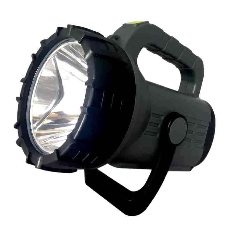 Faro LED ricaricabile portatile CFG con parabola a lungo raggio e manico ergonomico Faro LED ricaricabile portatile CFG 15W 800 lumen con luce concentrata e diffusa livello professionale