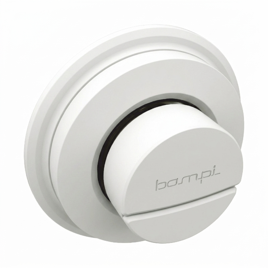 Pulsante pneumatico wc bianco BAMPI singolo scarico compatibile Pulsante pneumatico singolo scarico per wc bianco BAMPI compatibile sostituzione