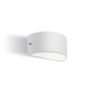 Applique parete esterno alluminio e27 ip54 bianco  umbe 474/02