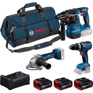 Kit  professional 18v gsb 18v-65 gbh 18v-22 gws 18v-11 0615a500ah