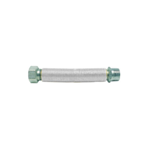 Tubo flessibile estensibile acqua inox 1 mf 130-220 mm guaina ferrari 030030