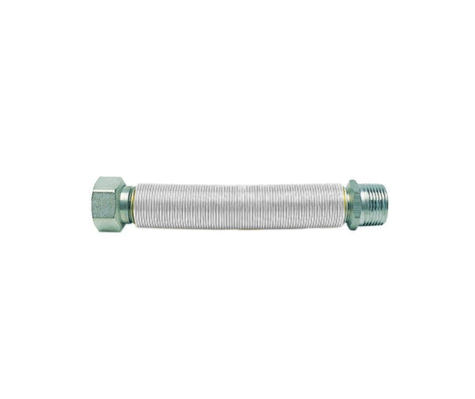 tubo flessibile acciaio inox acqua attacco 1 pollice MF ferrari welcome tubo flessibile estensibile in acciaio inox per acqua con attacchi maschio femmina da 1 pollice ferrari welcome