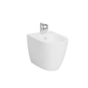Bidet a pavimento filomuro bianco opaco tondo  sento 5986b001-0288