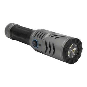 Torcia led ricaricabile alluminio ip44 2500 lm testa 90 gradi  el161