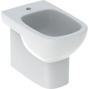 Bidet pavimento filo parete vetrochina bianco lucido  fantasia 500.866.00.1