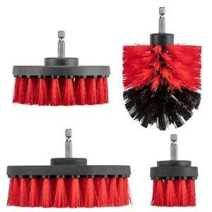 Set 4 spazzole per trapano pulizia 50 90 100 130 mm esagonale  62h700