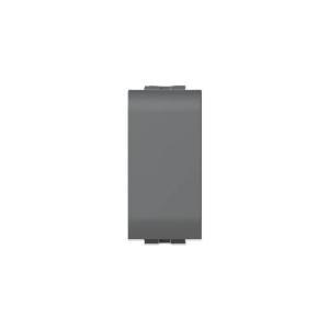 Copriforo 1 modulo abs antracite per bticino living international  4b.l.tt