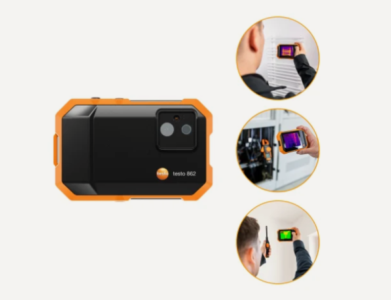 Esempi applicativi termocamera TESTO 862 in edilizia e manutenzione Utilizzo della termocamera TESTO 862 in vari contesti operativi HVAC e industriali
