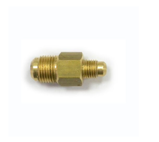 raccordo diritto ridotto doppia cartella sae wigam 1 4 x 3 8 per frigoriferi raccordo diritto ridotto doppia cartella ottone sae 1 4 x 3 8 wigam per impianti frigoriferi e condizionamento