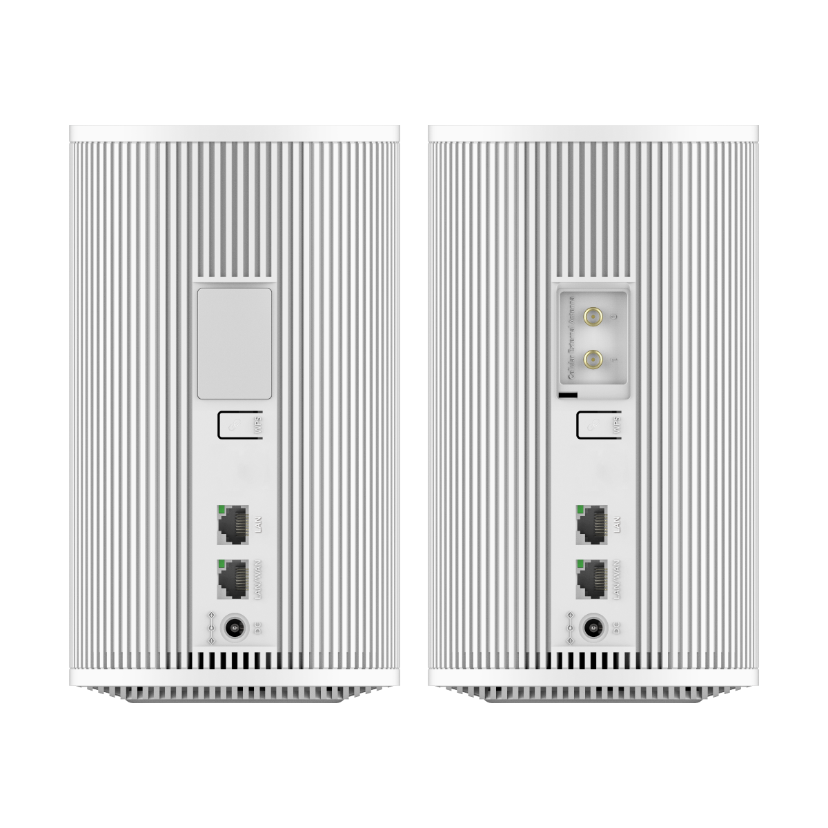 Retro router 5G Wi-Fi 6 AX3000 Cudy con porte Gigabit, slot SIM e connettori SMA